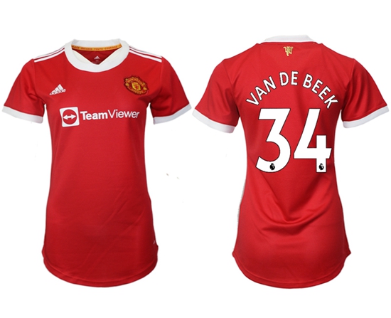 Women Manchester United Soccer Jerseys 002