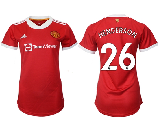 Women Manchester United Soccer Jerseys 004