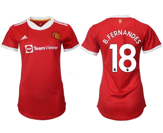 Women Manchester United Soccer Jerseys 006