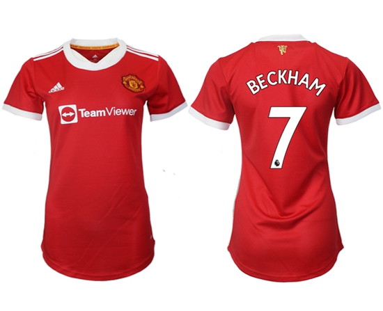 Women Manchester United Soccer Jerseys 011