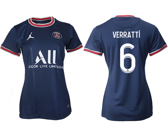 Women Paris Saint Germain Soccer Jerseys 003
