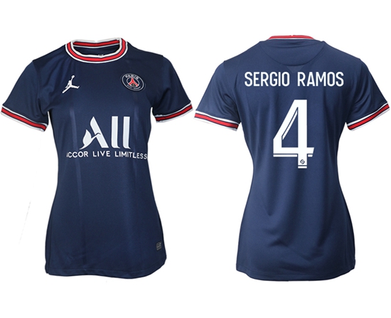 Women Paris Saint Germain Soccer Jerseys 005