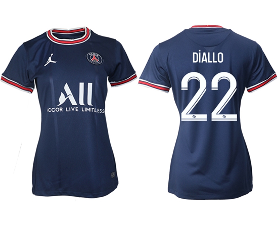 Women Paris Saint Germain Soccer Jerseys 011