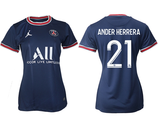 Women Paris Saint Germain Soccer Jerseys 012