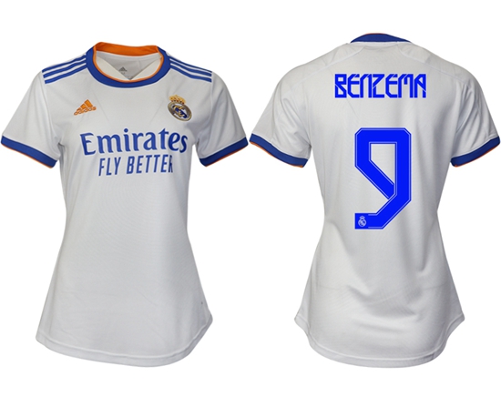 Women Real Madrid Soccer Jerseys 006