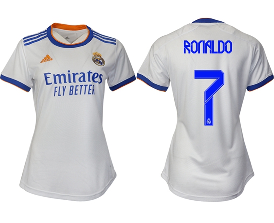 Women Real Madrid Soccer Jerseys 009