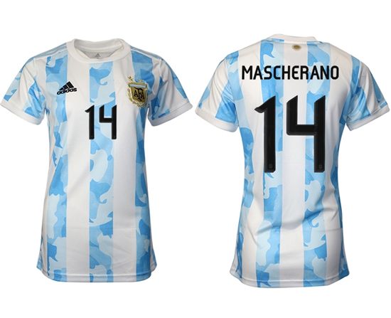 Women Argentina Soccer Jerseys 005