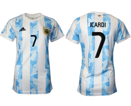 Women Argentina Soccer Jerseys 010
