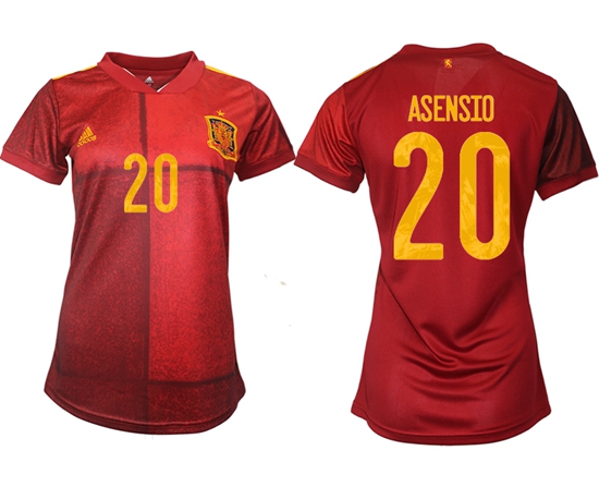 Women Spain Soccer Jerseys 003
