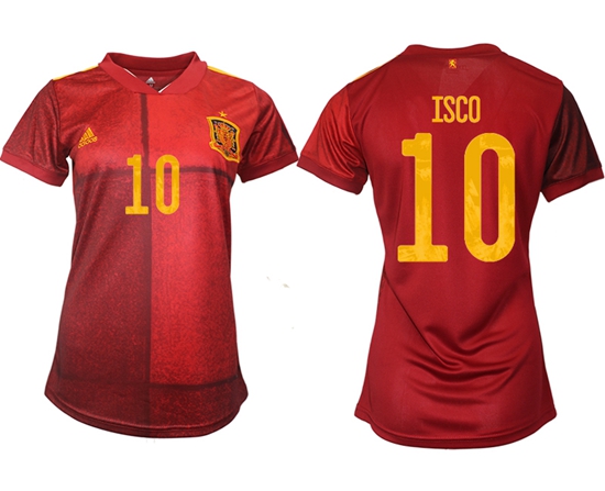 Women Spain Soccer Jerseys 008