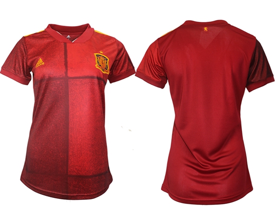 Women Spain Soccer Jerseys 017