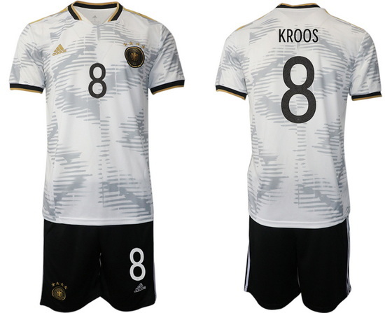 GERMANY 2022 World Cup Soccer Jersey #8 KROOS