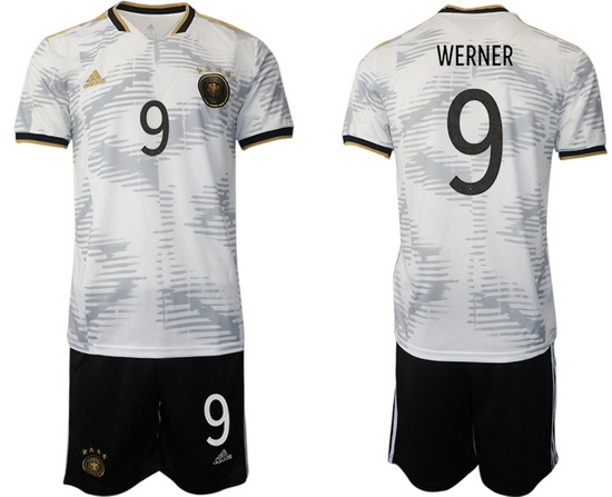 GERMANY 2022 World Cup Soccer Jersey #9 WERNER