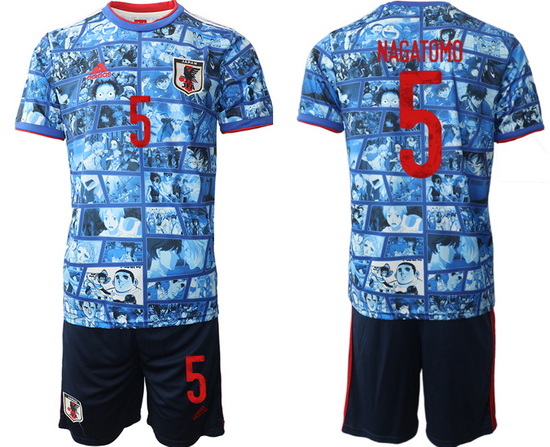 JAPAN 2022 World Cup Soccer Jersey #5 Nagatomo