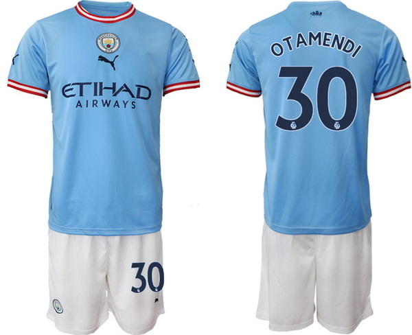 Manchester City Men Soccer Jersey 045