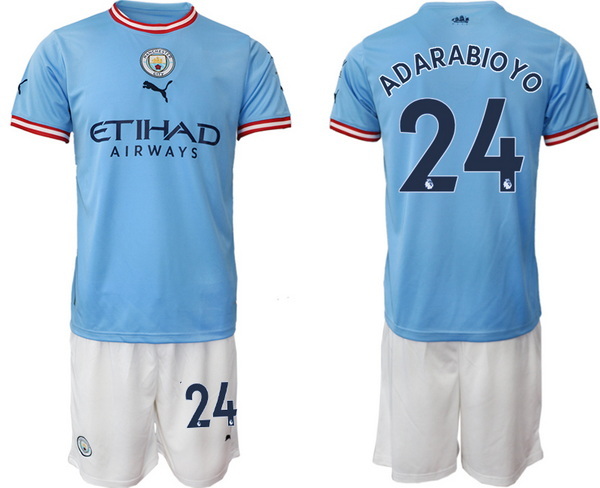 Manchester City Men Soccer Jersey 047