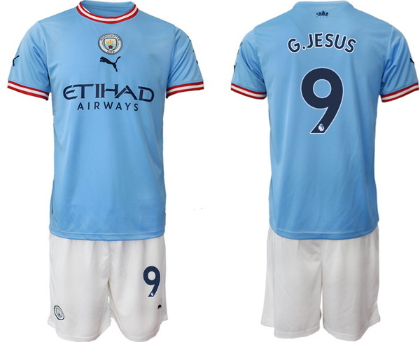Manchester City Men Soccer Jersey 054