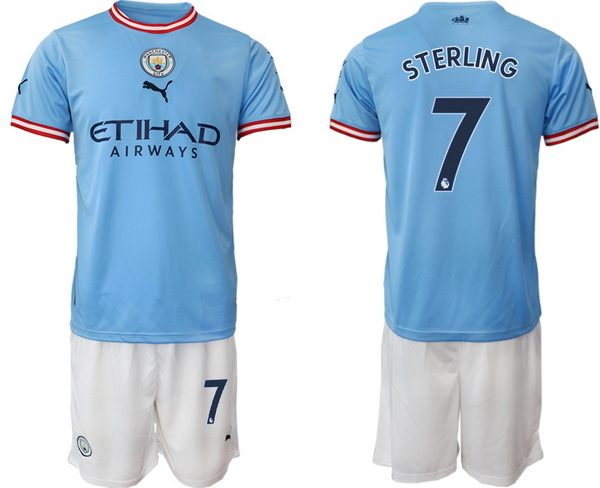 Manchester City Men Soccer Jersey 056