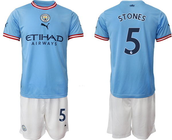 Manchester City Men Soccer Jersey 057