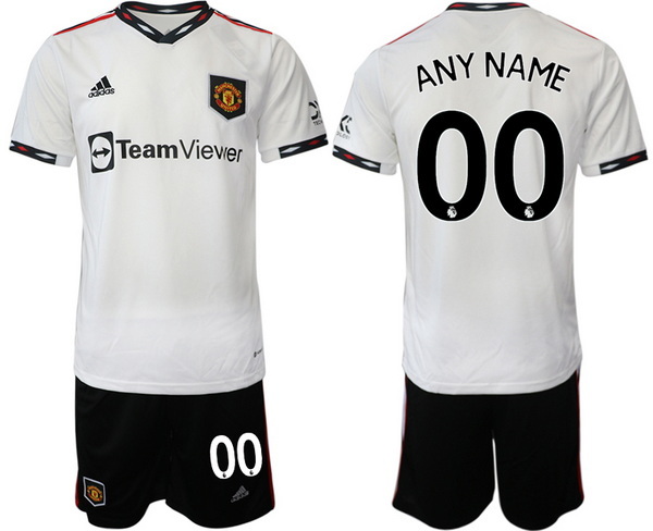 Manchester United Men Soccer Jersey 002  Customized