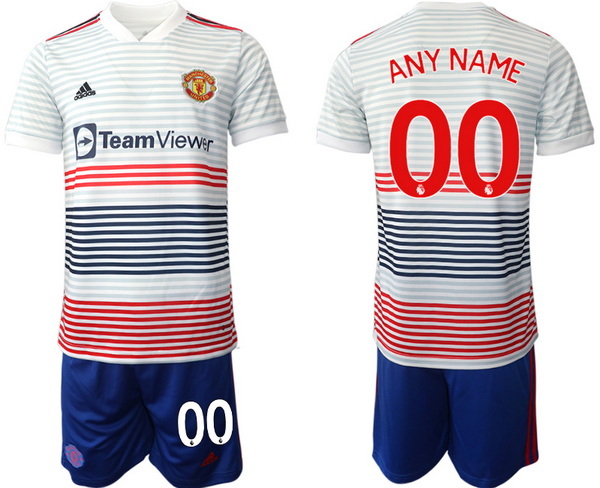 Manchester United Men Soccer Jersey 019  Customized