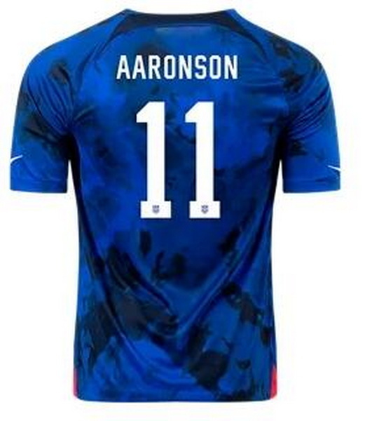 Men US 2022 FIFA Soccer Jersey Blue 001