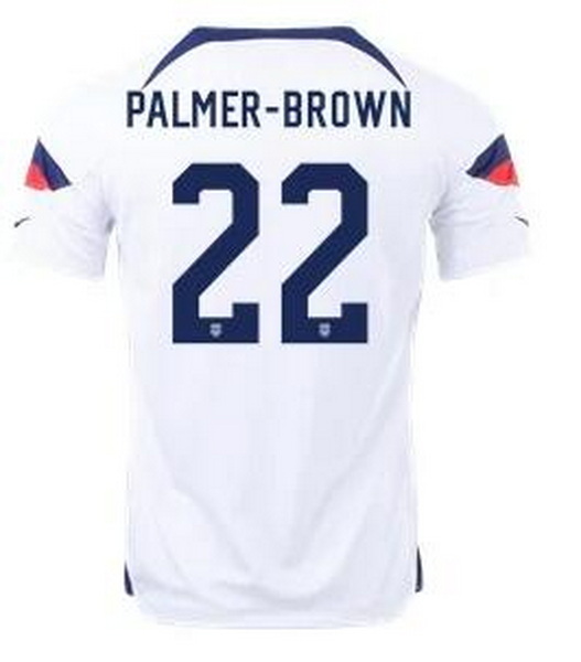 Men US 2022 FIFA Soccer Jersey White 006