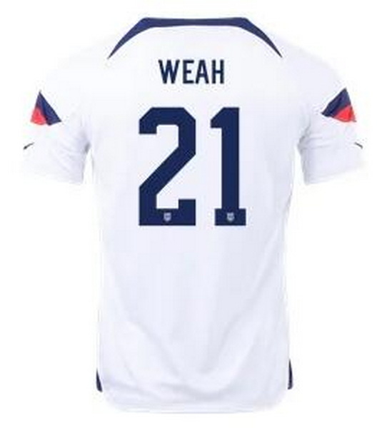 Men US 2022 FIFA Soccer Jersey White 007