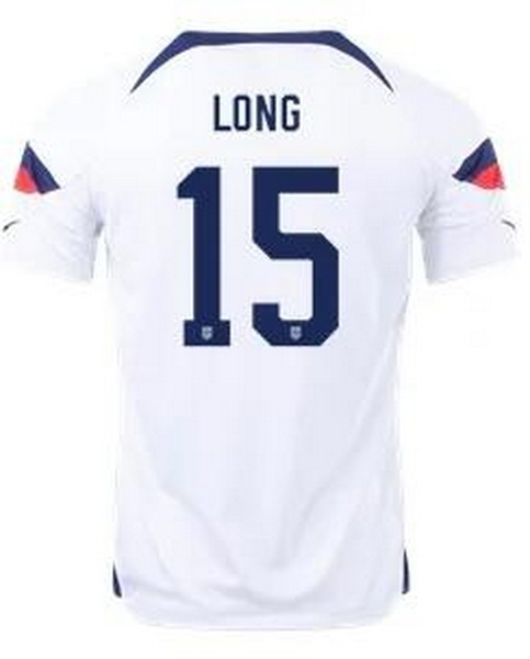 Men US 2022 FIFA Soccer Jersey White 012