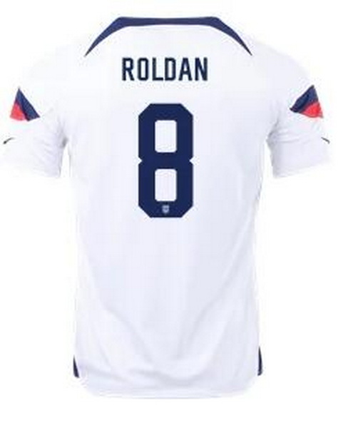 Men US 2022 FIFA Soccer Jersey White 018