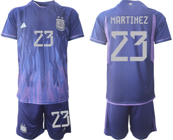Men FIFA 2022 Argentina Soccer Jersey 002