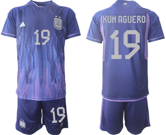 Men FIFA 2022 Argentina Soccer Jersey 005