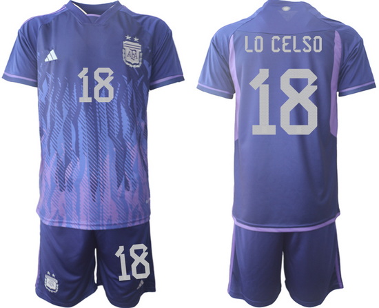 Men FIFA 2022 Argentina Soccer Jersey 007