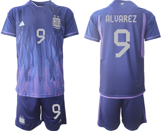 Men FIFA 2022 Argentina Soccer Jersey 015