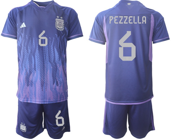 Men FIFA 2022 Argentina Soccer Jersey 017