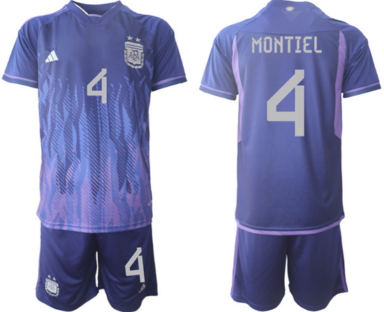 Men FIFA 2022 Argentina Soccer Jersey 019