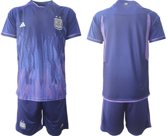 Men FIFA 2022 Argentina Soccer Jersey 023