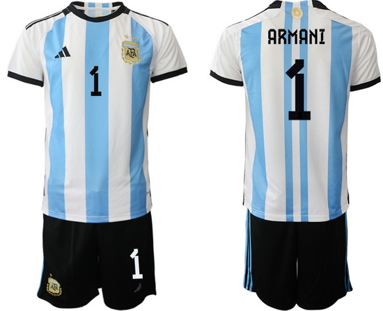 Men FIFA 2022 Argentina Soccer Jersey 027