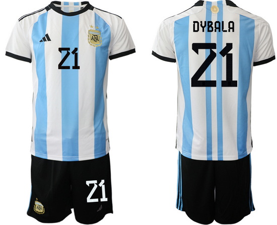 Men FIFA 2022 Argentina Soccer Jersey 029