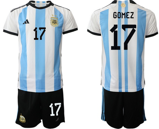 Men FIFA 2022 Argentina Soccer Jersey 033