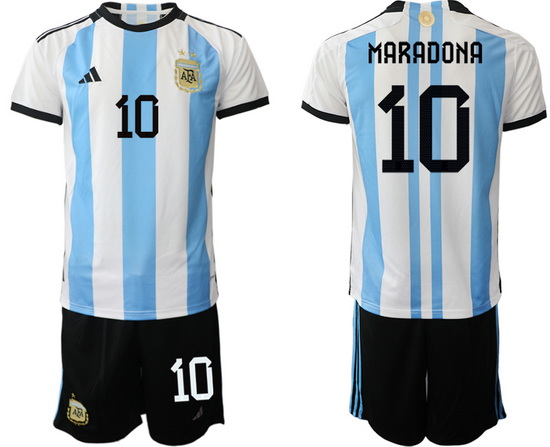 Men FIFA 2022 Argentina Soccer Jersey 038
