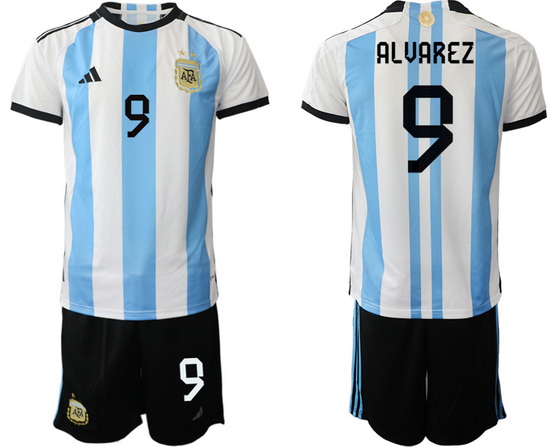 Men FIFA 2022 Argentina Soccer Jersey 039