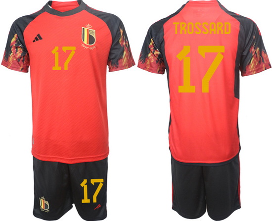 Men FIFA 2022 Belgium Soccer Jersey 008