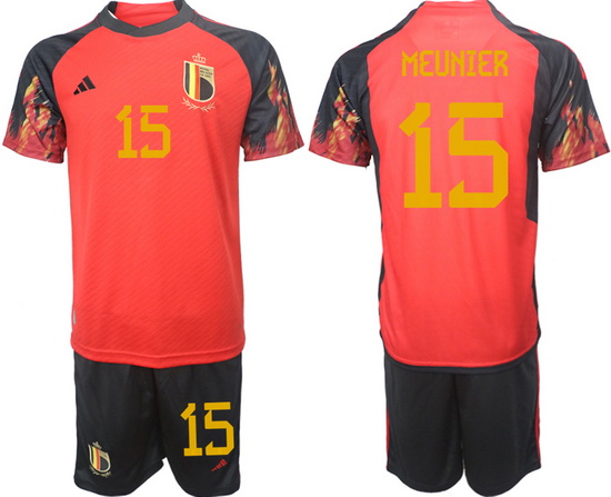 Men FIFA 2022 Belgium Soccer Jersey 009