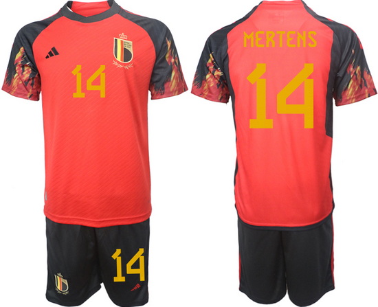 Men FIFA 2022 Belgium Soccer Jersey 010