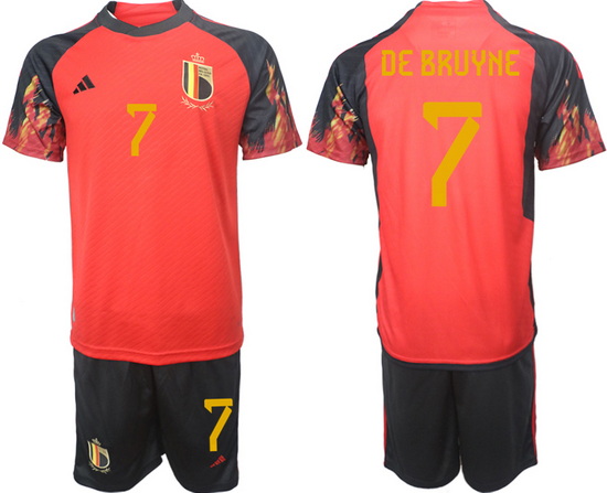 Men FIFA 2022 Belgium Soccer Jersey 017