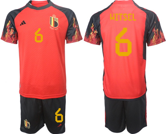 Men FIFA 2022 Belgium Soccer Jersey 018