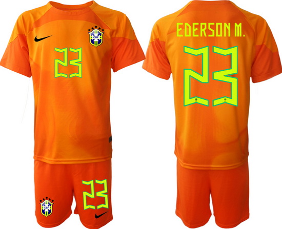Men FIFA 2022 Brazil Soccer Jersey 004