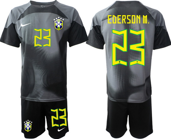 Men FIFA 2022 Brazil Soccer Jersey 007