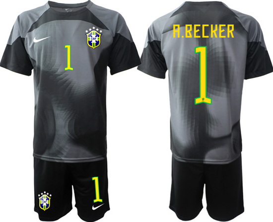 Men FIFA 2022 Brazil Soccer Jersey 008